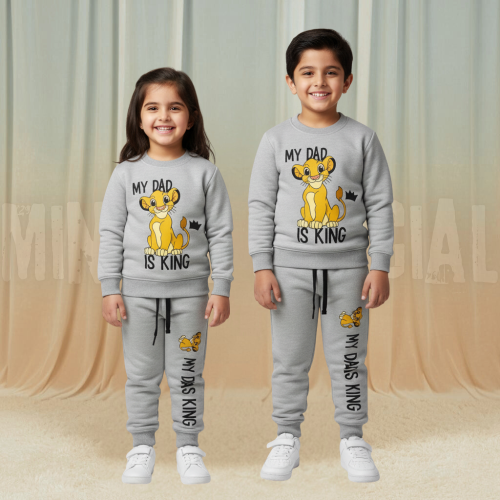 My Dad is King Fleece Tracksuit