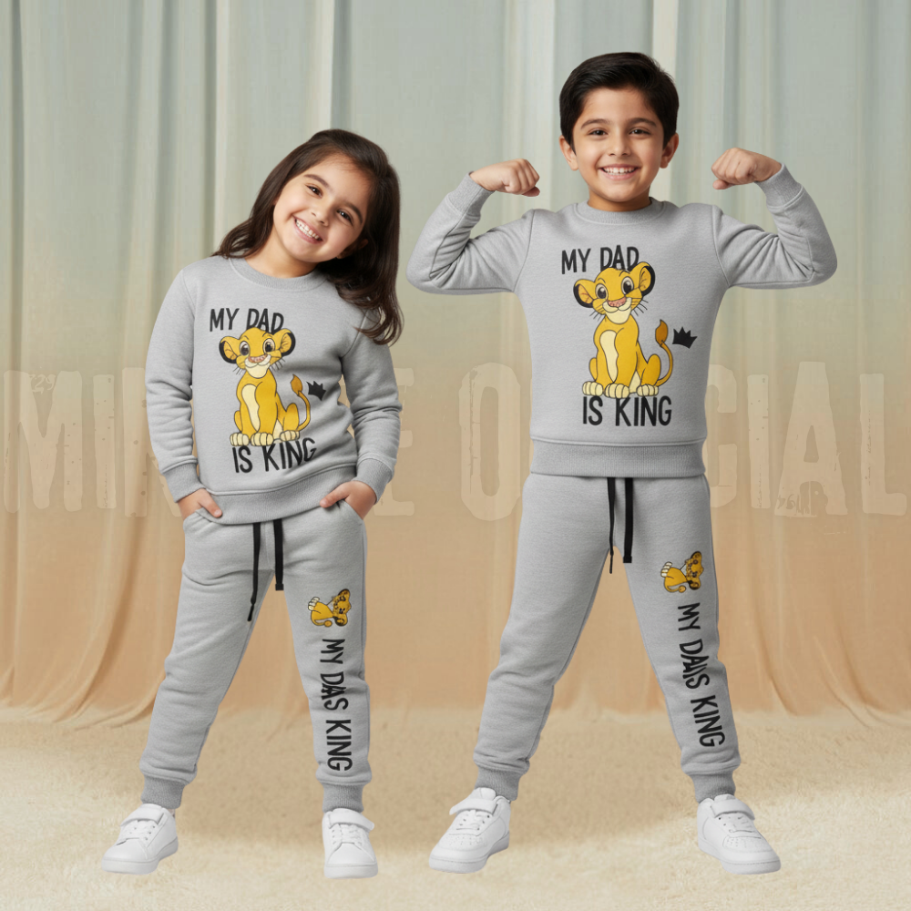 My Dad is King Fleece Tracksuit