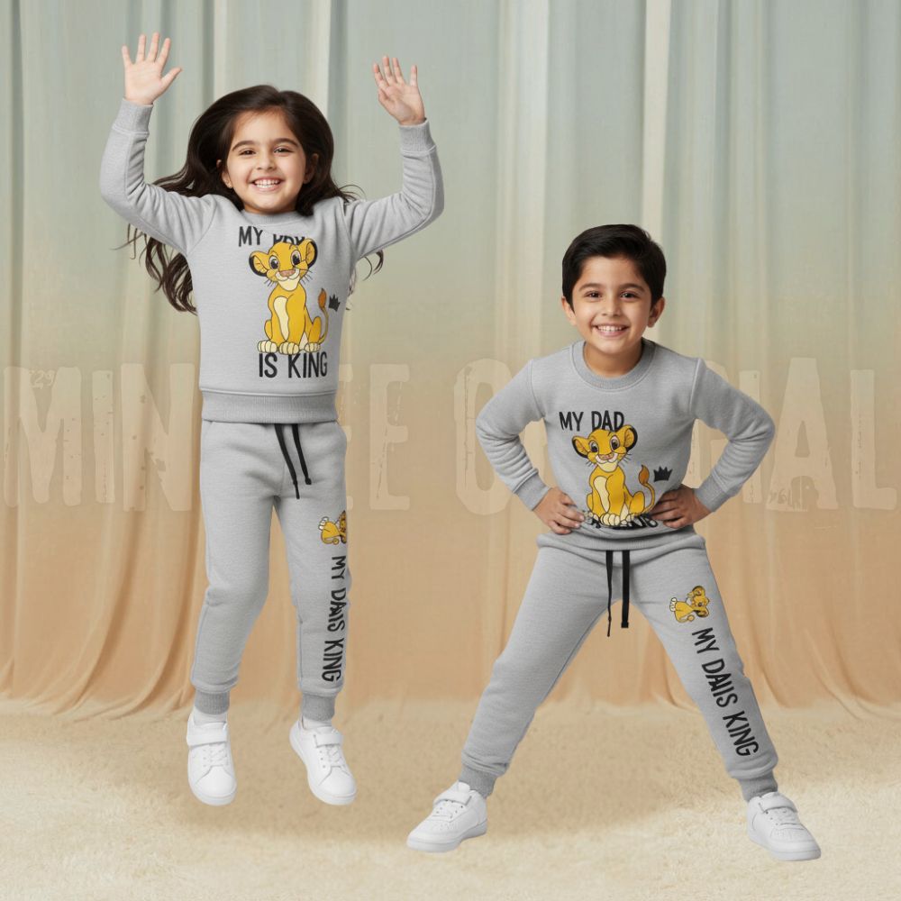 My Dad is King Fleece Tracksuit