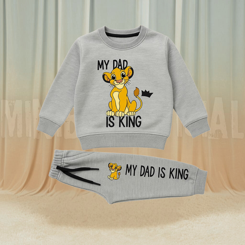 My Dad is King Fleece Tracksuit