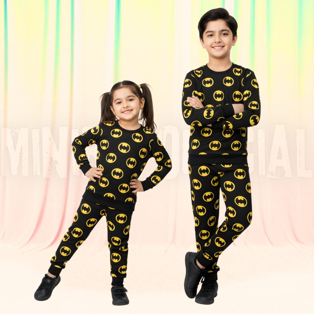 Batmano Black Fleece Tracksuit