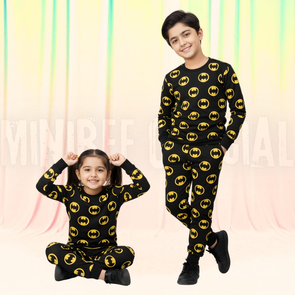 Batmano Black Fleece Tracksuit