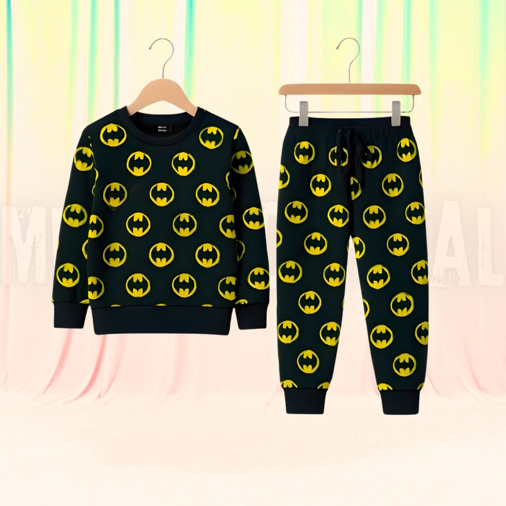 Batmano Black Fleece Tracksuit