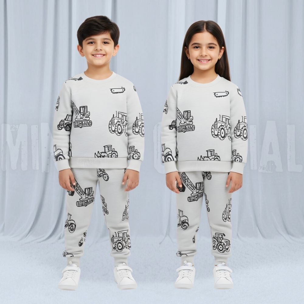 Crane Grey Fleece Tracksuit