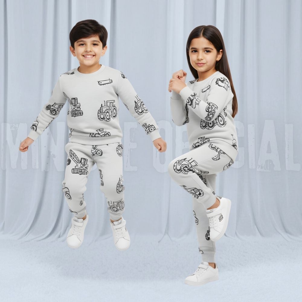 Crane Grey Fleece Tracksuit