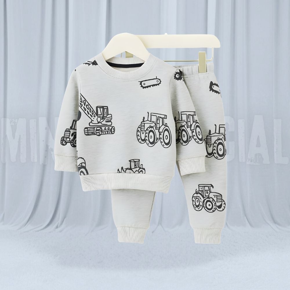 Crane Grey Fleece Tracksuit