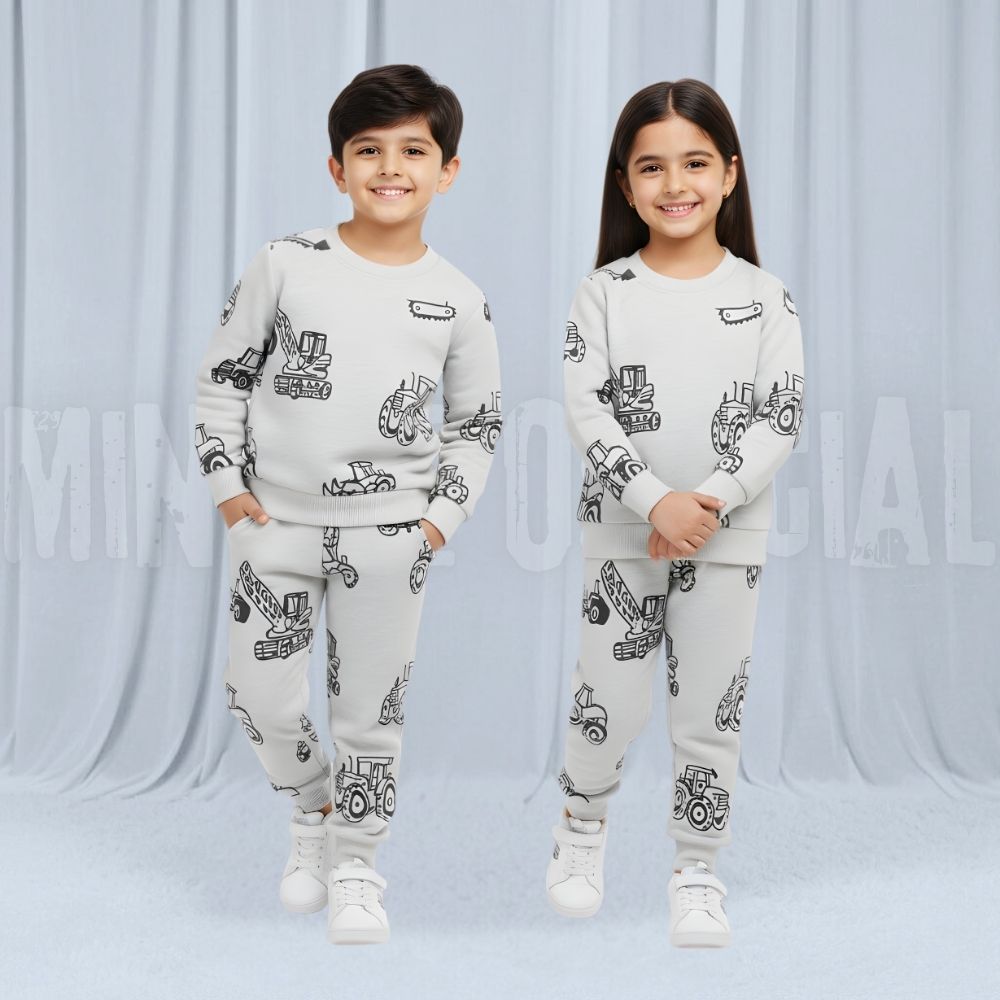 Crane Grey Fleece Tracksuit